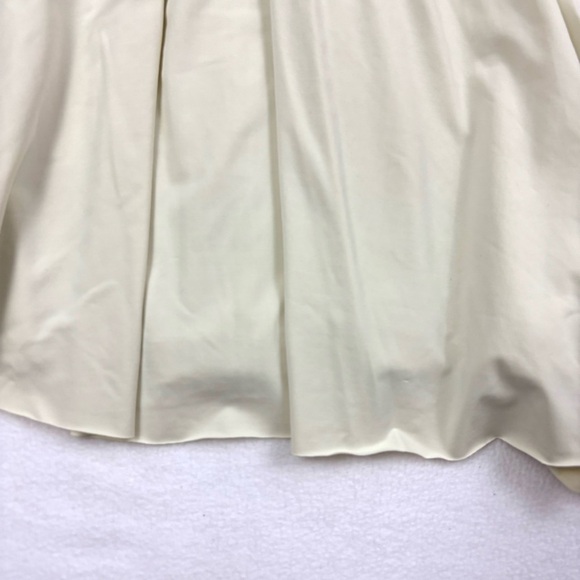 Stradivarius Flippy Lined Mini Drawstring Women's Cream Shorts Skorts Size M - Picture 10 of 15